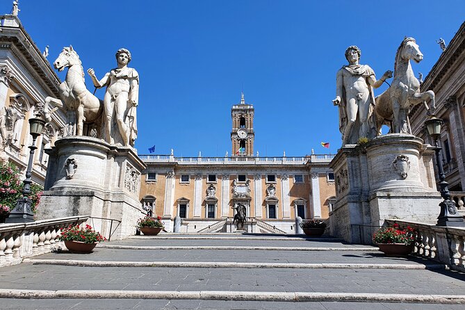 Views of Rome - Unique View of the Forum Romanum and Colosseum