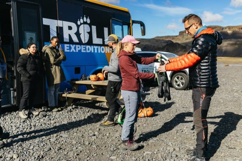 Vik: Guided Sólheimajökull Glacier Hike - Encountering the Volcanic Ash and Unique Ice Features