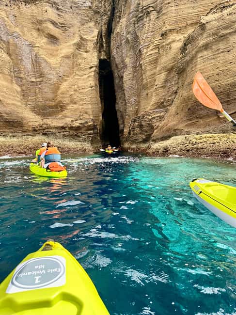 Vila Franca do Campo: Coast & Islet Caves Guided Kayak Tour - Key Points