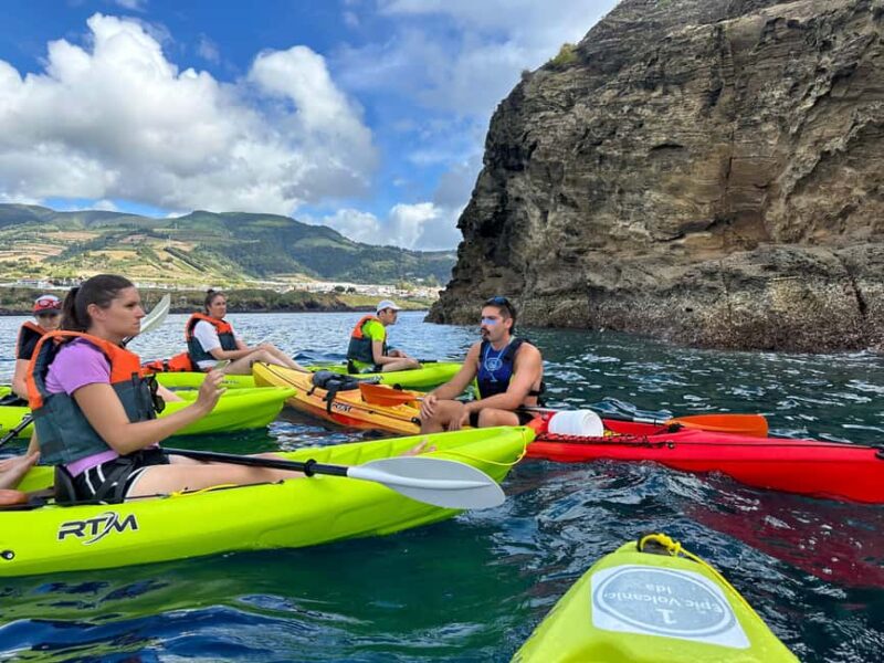 Vila Franca do Campo: Coast & Islet Caves Guided Kayak Tour - Exploring the Princess Ring Islets Volcanic Landscape