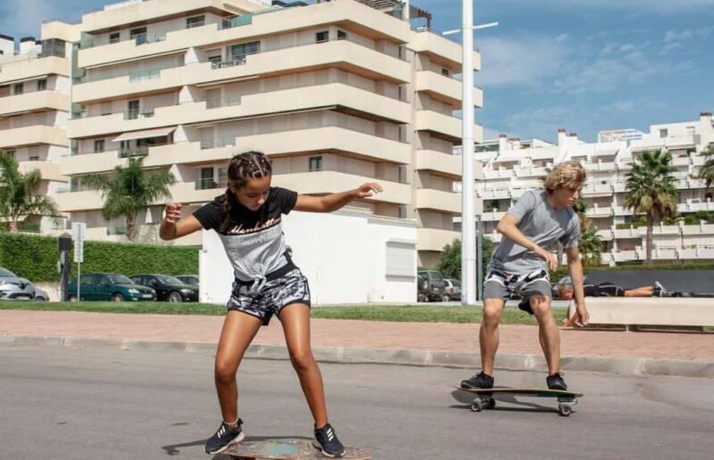 Vilamoura: Praia da Falésia Surf Lesson with Equipment - The Land-Based Carverboard Simulator for Balance and Control