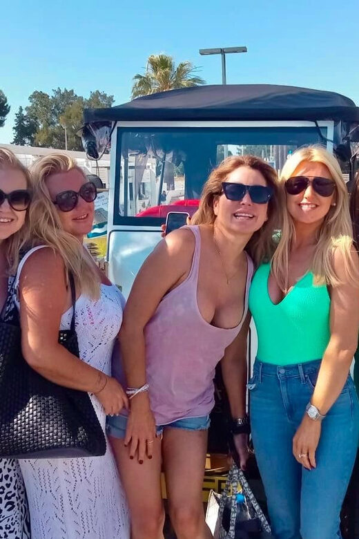 Vilamoura´s amazing Tour on Ecologic Classic's car - The Route and Stops on the 30-Minute Journey