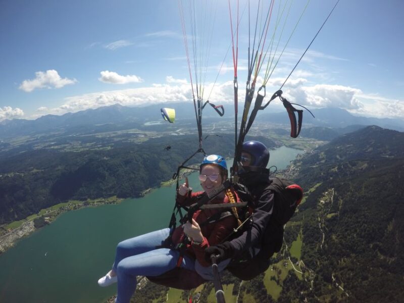 Villach/Ossiachersee: Paragliding "Panorama" Tandemflug - What to Expect During the Flight
