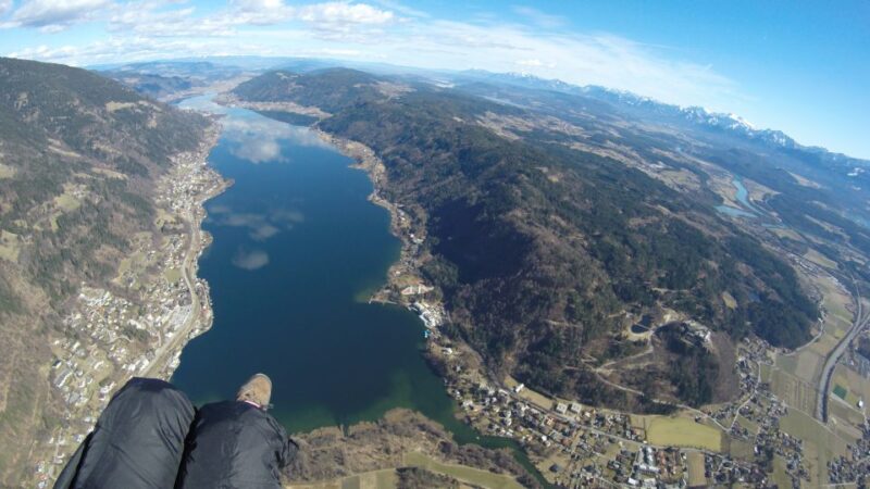 Villach/Ossiachersee: Paragliding "Panorama" Tandemflug - The Booking Process and Flexibility Options