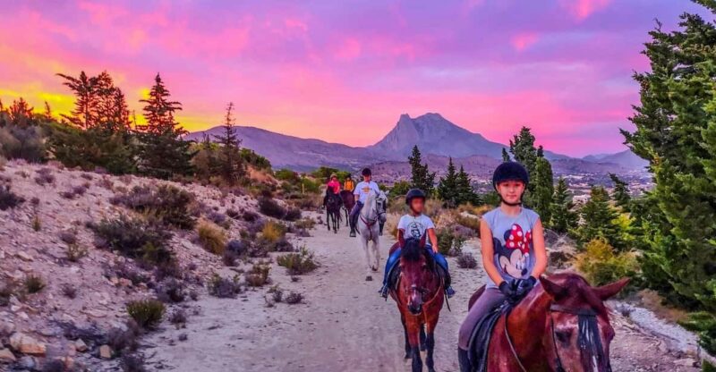 Villajoyosa Horseback Riding in the Mountains with sea views - Who Will Enjoy This Horseback Ride in Villajoyosa?