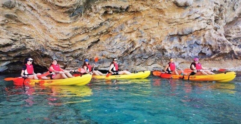Villajoyosa: Kayak trip - The Route and Pacing of the Tour