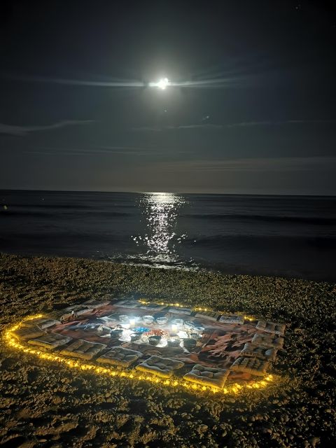 Villajoyosa: Moonlight kayaking and dinner under the stars - The Dinner Under the Stars