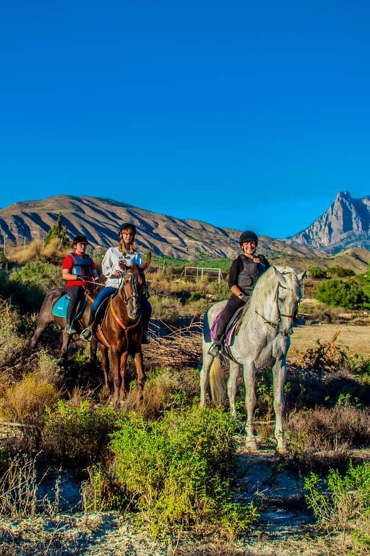 Villajoyosa:2-hour Horseback Riding Tour - Discover the Charm of Villajoyosa’s Mountain Trails on Horseback