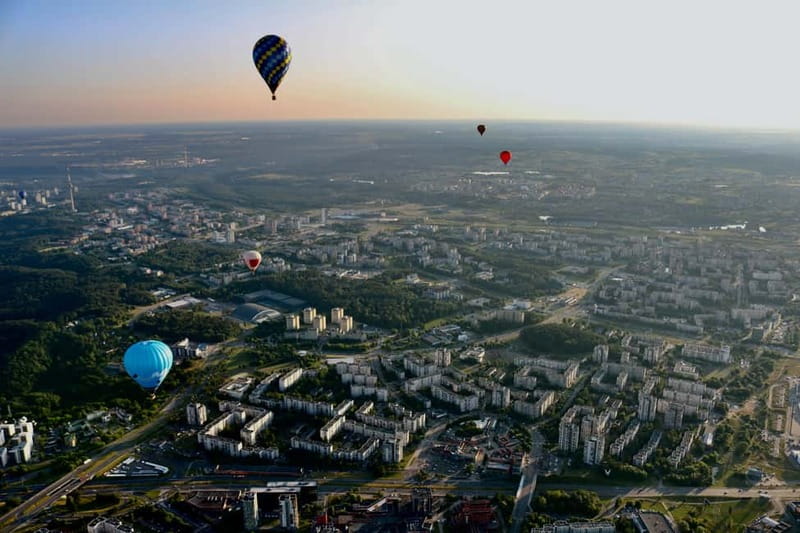 Vilnius: Hot Air Balloon Flight over Vilnius or Trakai - Key Points