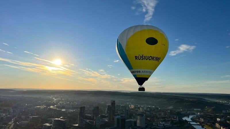 Vilnius or Trakai: Hot Air Balloon Flight - The Experience Provider: Ballooning.lt