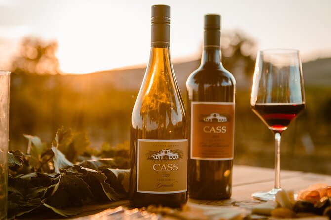 Vineyard Rides Paso Robles Sidecar Wine Adventure - The Optional Wine Tasting at Cass Winery