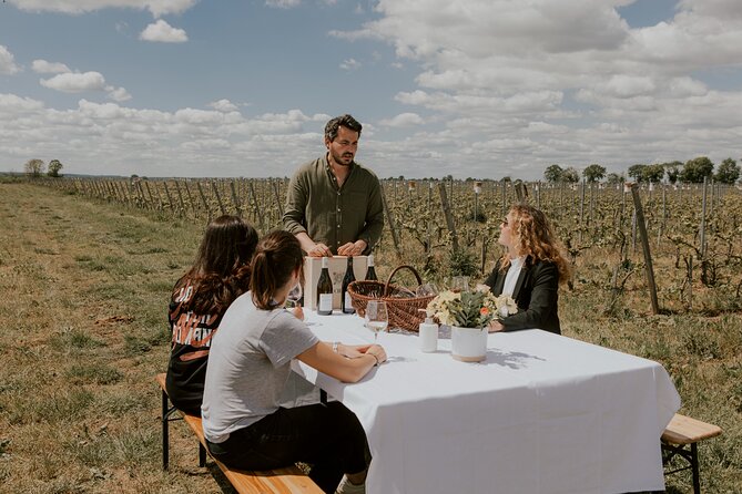 Vineyard tour and wine tasting in Davron - The Wine Tasting: Sampling Three Unique Cuvees