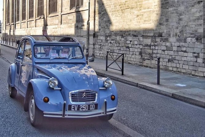Vintage 2CV Adventure: 1 Hour 30 min Paris Secrets Tour - Starting at the Eiffel Tower: Outside Views and Photo Opportunities