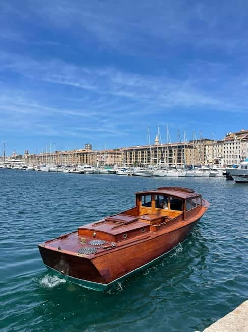 Vintage boat tour of Marseille - small groups (5h) - Logistics and Accessibility