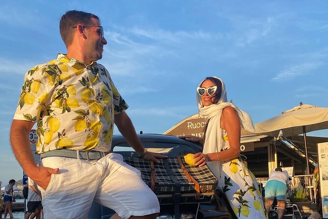 Vintage car 500 Photo shoot on The amalfi coast - Sorrento Coast to Amalfi Coast Photo Opportunity