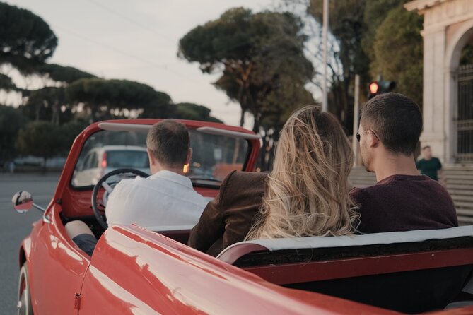 Vintage Fiat 500 Cabriolet: Rome's Highlight Semi Private Tour - Gaining Panoramic Views from Colle del Gianicolo