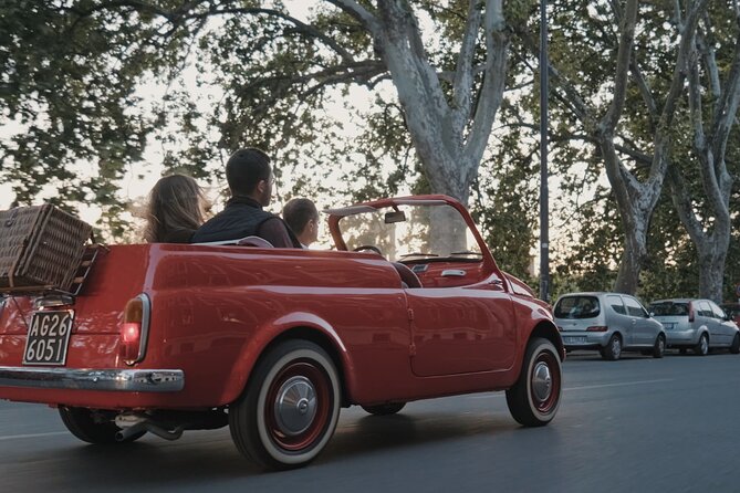 Vintage Fiat 500 Cabriolet: Rome's Highlight Semi Private Tour - Cruising Along the Tiber River and Ancient Walls