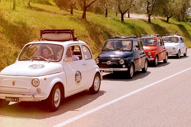 Vintage Fiat 500 Tour from Siena: Tuscan Hills and Winery Lunch - Monteriggioni: Medieval Charm and Strolling