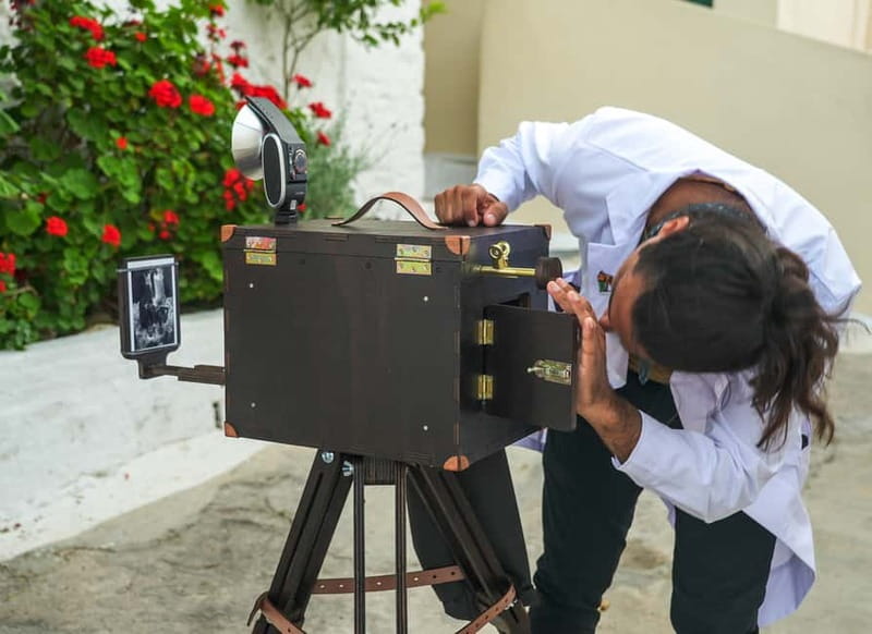 Vintage photoshooting with a box camera - Key Points