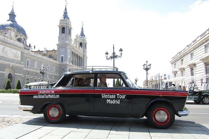 Vintage Tour Madrid Taxi 1500 - Booking and Cancellation