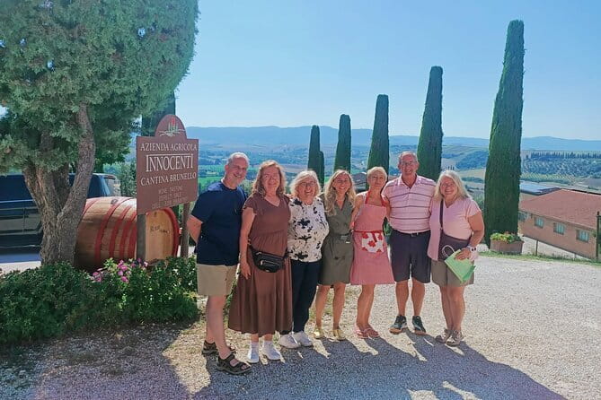 VIP Brunello Montalcino, Montepulciano & Val d'Orcia with Lunch - Key Points