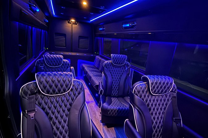 VIP Gameday Tailgate in a Maybach Sprinter Van - On-Site Chauffeur and Concierge Service: Personal Support All Day