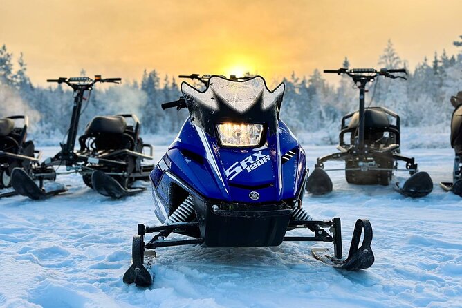 VIP Ice Fishing "ICEBREAKER" Lunch in Glass Igloo - Snowmobiling Adventures for All Ages