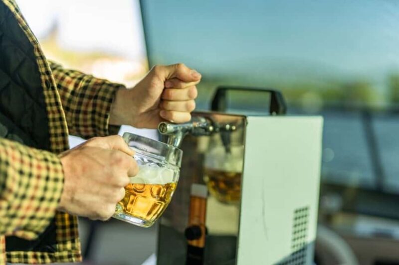 VIP Prague YachtBoat ONE Experience: All-You-Can-Drink - YachtBoat ONE: Stylish and Comfortable Vessel