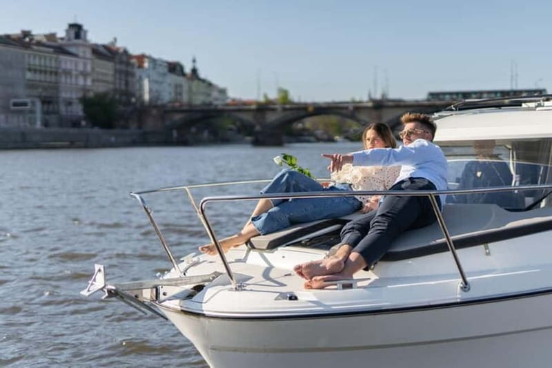 VIP Prague YachtBoat SPEED Experience: All-You-Can-Drink - Beverages, Food, and Additional Amenities