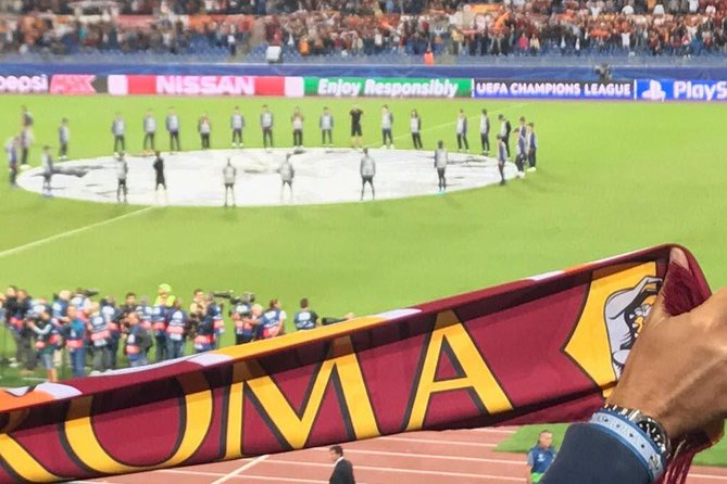 VIP Tickets and Seats to AS ROMA game with Gourmet Buffet and Open Bar - Key Points