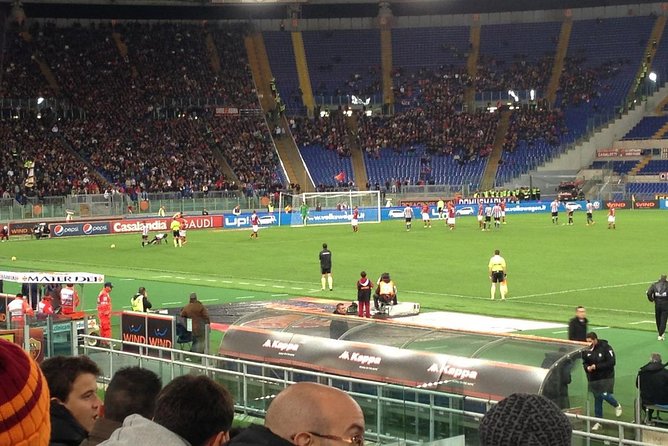 VIP Tickets and Seats to AS ROMA game with Gourmet Buffet and Open Bar - The VIP Experience Begins at Your Rome Hotel