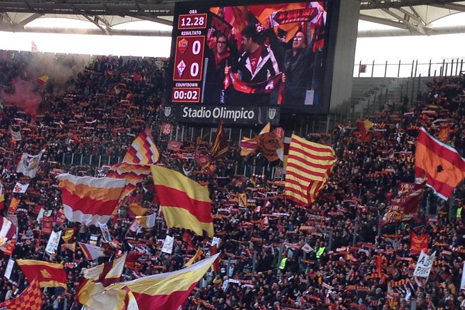 VIP Tickets and Seats to AS ROMA game with Gourmet Buffet and Open Bar - Flexibility and Booking Details