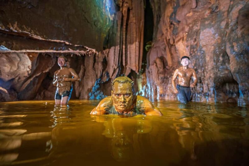 Vip Tour Phong Nha: Paradise Cave & Dark Cave Private Tour - Mud Bath and Kayaking in Jungle Waters