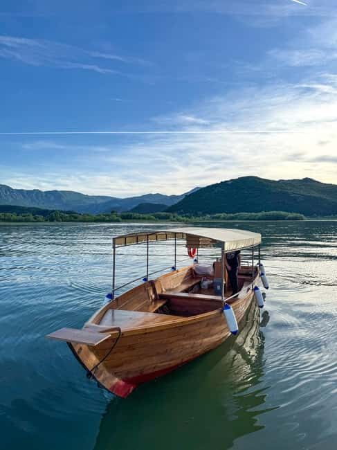VirpazarSkadar Lake: 2h cruise on a traditional wooden boat - Starting from Virpazar and the Meeting Point Details