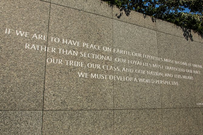 Virtual Tour of Martin Luther King Memorial - Meeting Point and Accessibility