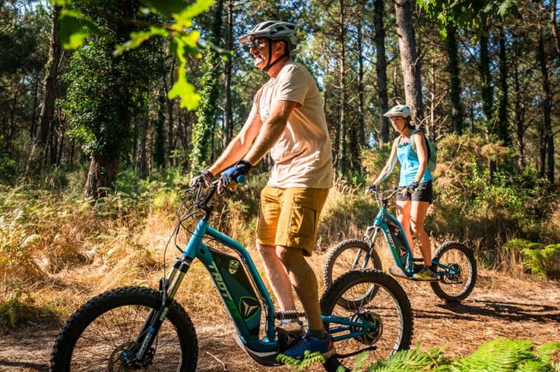 Visit Hossegor on an all-terrain electric scooter - with a guide - Exploring the Forest and Wilderness Trails