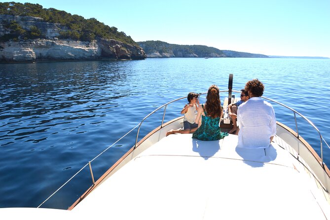 Visit the 8 most beautiful beaches in the South of Menorca Marenostrum - The Experience on Board: Guides, Snacks, and Water Activities