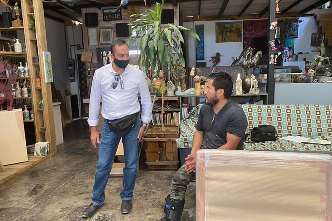 Visit to workshops and studios of contemporary art artists - Jesús Cuevas’ Impressionist Techniques at Carretera Internacional