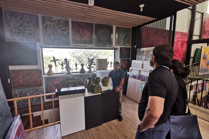 Visit to workshops and studios of contemporary art artists - Manuel Miguel’s Multidisciplinary Approach in Pueblo Nuevo