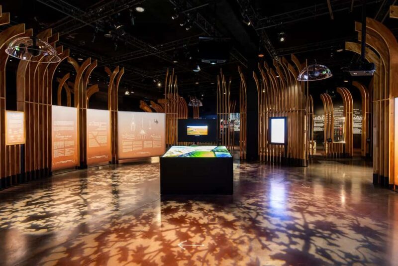 Visitor trail of the Cité in Beaune - The Cité des Climats et vins de Bourgogne in Beaune