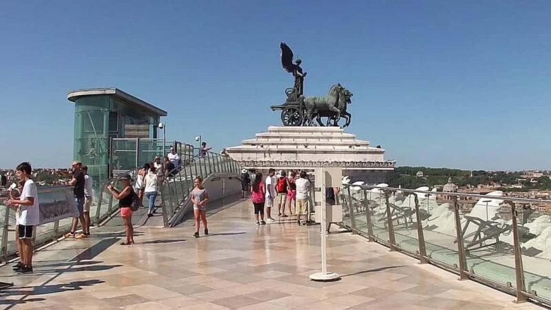 Vittoriano Access & 360° Panoramic Terrace with Audioguide - The Value Proposition of This Tour