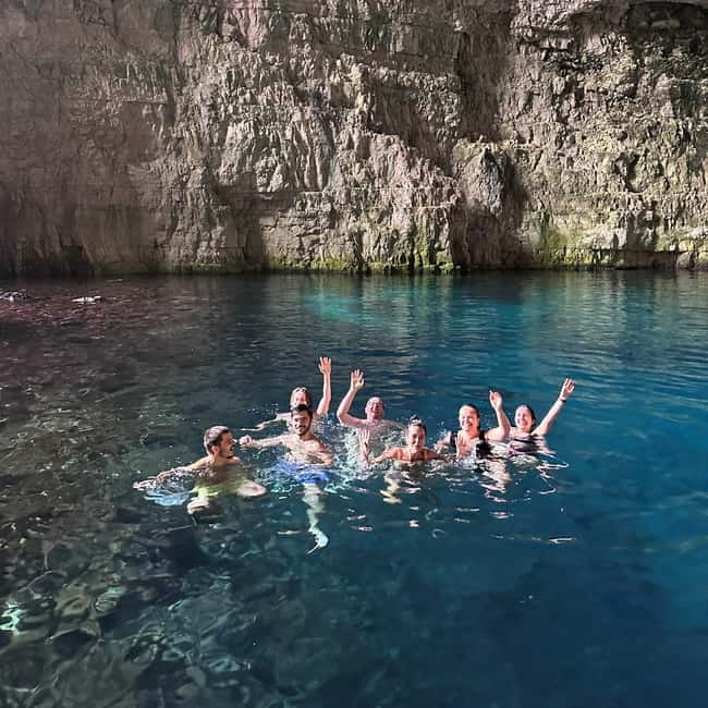 Vlora: Grama Bay and Blue Cave Speedboat Tour Adventure - Key Points