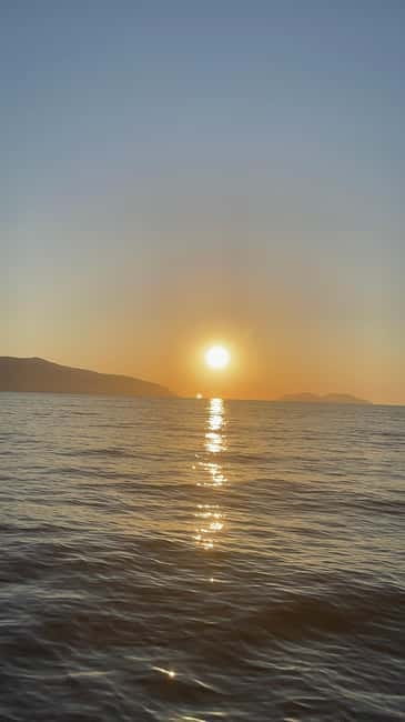 Vlore: Golden Hour Speedboat Sunset Experience - Scenic Stops at Vilat Beaches and the Tunel