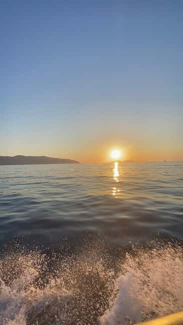 Vlore: Golden Hour Speedboat Sunset Experience - The Final Stop at Uji i Ftohtë and Scenic Passbys