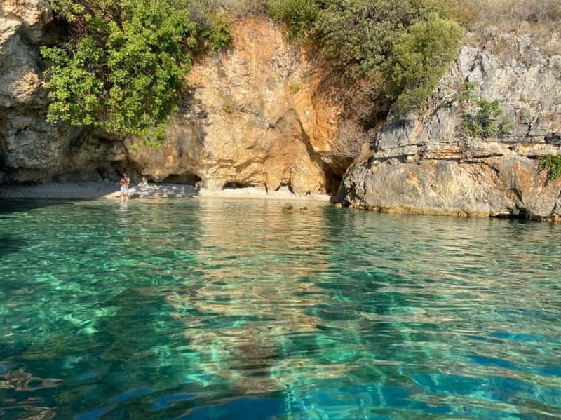 Vlore Guided Tour: Sazan Island, Haxhi Ali Cave & Karaburun - Extended Relaxation at Shen Vasil Beach