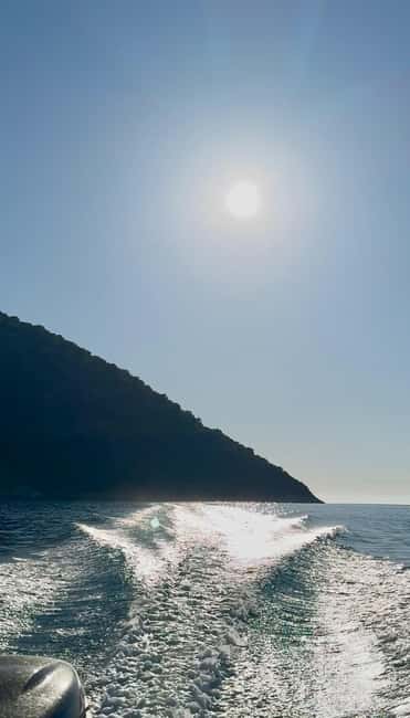 Vlore: Private Boat Tour Sazan Island & Haxhi Ali Cave - The Sunset Experience with Drinks and Relaxation