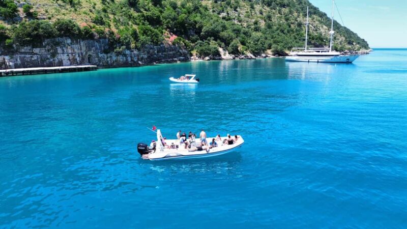Vlore: Speedboat Adventure Sazan Island & Haxhi Ali Cave - Departure and Itinerary Details from Vlore