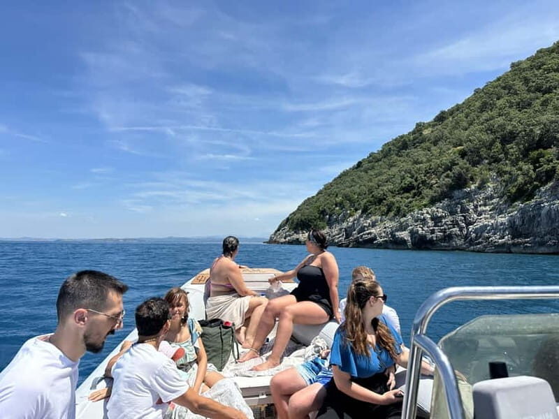 Vlore: Speedboat Adventure Sazan Island & Haxhi Ali Cave - Exploring the Karaburun Peninsula’s Secluded Beaches