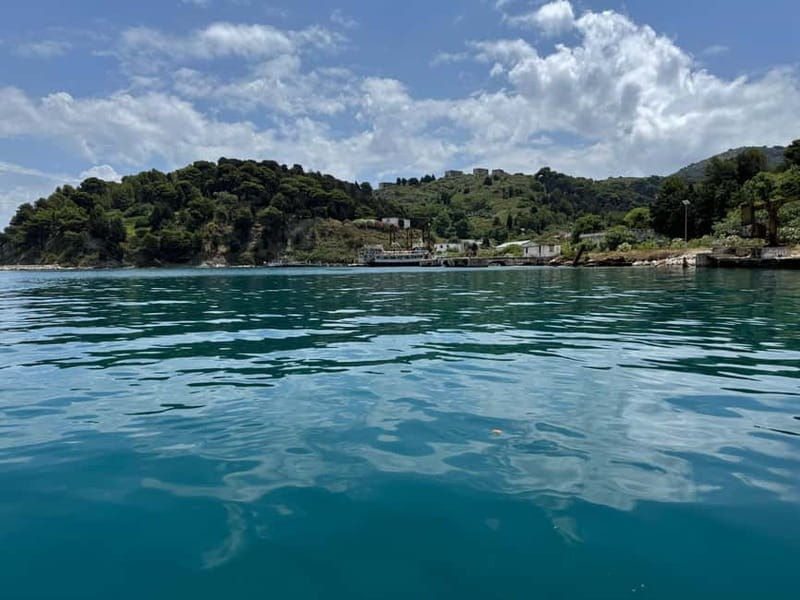 Vlore: Speedboat to Sazan Island, Haxhi Ali Cave & Karaburun - Lunch and Relaxation at Dhimkusht Beach
