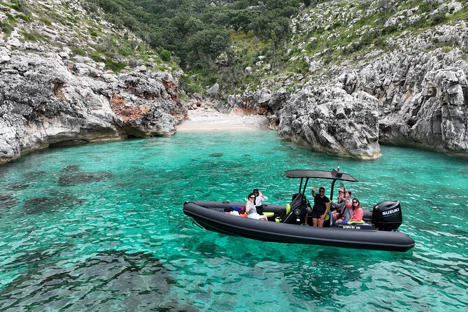 Vlore Speedboat Tour to Haxhi Ali Cave - Relaxing at Vajana Beach Restaurant
